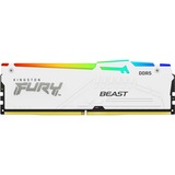 Kingston FURY DIMM 16 GB DDR5-6000  , Arbeitsspeicher weiß, KF560C40BWA-16, Renegade RGB, INTEL XMP