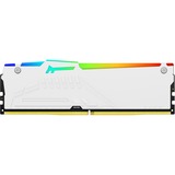 Kingston FURY DIMM 16 GB DDR5-6000  , Arbeitsspeicher weiß, KF560C40BWA-16, Renegade RGB, INTEL XMP