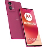 Motorola edge 50 Fusion 256GB, Handy Hot Pink, Kunstleder, Dual SIM, Android 14, 8 GB LPDDR5