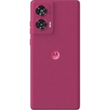 Motorola edge 50 Fusion 256GB, Handy Hot Pink, Kunstleder, Dual SIM, Android 14, 8 GB LPDDR5