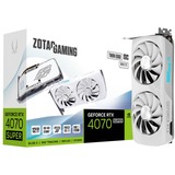 ZOTAC GeForce RTX 4070 SUPER Twin Edge OC White Edition, Grafikkarte weiß, DLSS 3, 3x DisplayPort, 1x HDMI 2.1