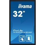 iiyama ProLite TF3239AS-B1AG, Public Display schwarz (matt), FullHD, IPS, Touchscreen