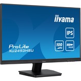 iiyama ProLite XU2493HSU-B7, LED-Monitor 60.5 cm (23.8 Zoll), schwarz (matt), FullHD, IPS, Adaptive-Sync, 100Hz Panel