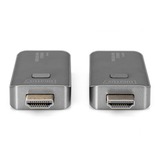 Digitus Wireless Video Extender HDMI > HDMI, 50 Meter, HDMI Verlängerung schwarz/silber, Sendeeinheit + Empfängereinheit