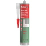 fischer Bauklebstoff Multi MS 290ml, Dichtmasse schwarz