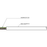 goobay Netzwerkkabel Cat.6, U/UTP weiß, 100 Meter