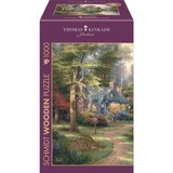 Schmidt Spiele Holzpuzzle Thomas Kinkade Studios: Dorf am See 1000 Teile