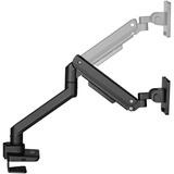 SilverStone Monitorarm SST-ARM14B, Monitorhalterung schwarz, für Monitore von 17" - 49" (43 - 124cm)