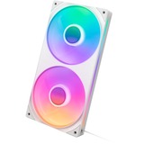 NZXT F240 RGB CORE, Gehäuselüfter weiß, 240 mm