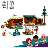 LEGO 42624 Friends Gemütliche Hütten im Abenteuercamp, Konstruktionsspielzeug 