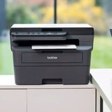 Brother DCP-L2627DW, Multifunktionsdrucker dunkelgrau, USB, WLAN, Scan, Kopie