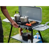 Campingaz Camping Kitchen 2 Multi Cook Plus, Gaskocher grau, 2 Kochfelder 2x 1,8 kW + Grillplatte 0,9 kW, Modell 2025