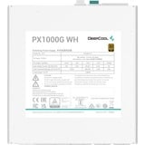 DeepCool PX1000G 1000W, PC-Netzteil weiß, Kabel-Management, 1000 Watt