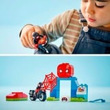 LEGO 10424 DUPLO Marvel Spins Motorrad-Abenteuer, Konstruktionsspielzeug 