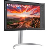 LG 27UP850K-W, LED-Monitor 68.6 cm (27 Zoll), silber/schwarz, UltraHD/4K, IPS, USB-C