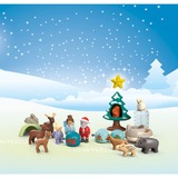 PLAYMOBIL 70297 Junior: Adventskalender Schneeweihnacht, Konstruktionsspielzeug 