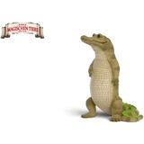 Schleich Die Schule der magischen Tiere Rick das Krokodil, Spielfigur 