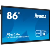 iiyama ProLite TE8614MIS-B2AG, Public Display schwarz (matt), UltraHD/4K, Touchscreen, HDMI, DP, USB-C