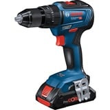 Bosch Akku-Schlagbohrschrauber GSB 18V-55 Professional, 18Volt blau/schwarz, 2x Li-Ion Akku ProCORE18V 4,0Ah, L-BOXX