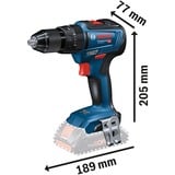 Bosch Akku-Schlagbohrschrauber GSB 18V-55 Professional, 18Volt blau/schwarz, 2x Li-Ion Akku ProCORE18V 4,0Ah, L-BOXX