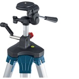 Bosch Baustativ BT 250 Professional silber/blau, 1/4" Gewinde, für Punkt-, Linien- und Rotationslaser