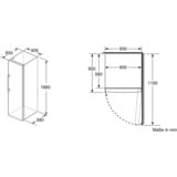 Bosch GSN29VWEP Serie 4, Gefrierschrank weiß