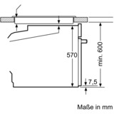 Bosch HBA533BB1 Serie | 4, Backofen schwarz