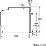 Bosch HBA533BS1 Serie | 4, Backofen edelstahl