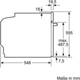 Bosch HBG632TS1 Serie | 8, Backofen silber