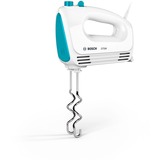 Bosch Handmixer CleverMixx FUN MFQ2210D weiß/türkis, 375 Watt