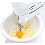 Bosch Handmixer ErgoMixx standn'bowl MFQ36460 weiß/grau, 450 Watt, mit Schüssel und Geräteständer