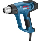 Bosch Heißluftgebläse GHG 23-66 Professional + 2-teilges Zubehör blau/schwarz, 2.300 Watt, Koffer