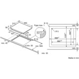 Bosch PXV901DV1E Serie 8, Autarkes Kochfeld schwarz, Home Connect