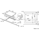 Bosch PXY801DW4E Serie | 8, Autarkes Kochfeld schwarz, Home Connect