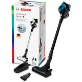 Bosch Serie 6 BKS6111P, Stielstaubsauger petrol, mit Akku und Ladegerät