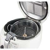 DeLonghi Fritteuse Rotofry F 28533 weiß, 1.800 Watt, Ölbehälter 1,3 Liter