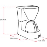 Melitta Easy , Filtermaschine schwarz