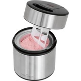 ProfiCook Eismaschine PC-ICM 1140 edelstahl/schwarz, für 1.800ml Eiscreme, 12 Watt