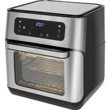 ProfiCook Heißluftfritteuse PC-FR 1200 H edelstahl/schwarz, 1.500 Watt, Kapazität 11 Liter