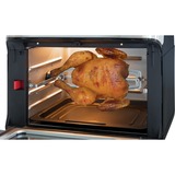 ProfiCook Heißluftfritteuse PC-FR 1200 H edelstahl/schwarz, 1.500 Watt, Kapazität 11 Liter