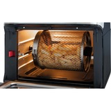 ProfiCook Heißluftfritteuse PC-FR 1200 H edelstahl/schwarz, 1.500 Watt, Kapazität 11 Liter