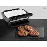 Tefal OptiGrill Elite GC750D, Kontaktgrill silber/schwarz, 2.000 Watt