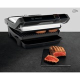 Tefal OptiGrill Elite GC750D, Kontaktgrill silber/schwarz, 2.000 Watt