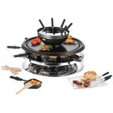 Unold Raclette Multi 4-in-1 schwarz/edelstahl