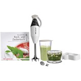 Unold Stabmixer ESGE-Zauberstab M 160 G Gourmet weiß/anthrazit, 160 Watt, mit Zerkleinerer und Wandhalterung