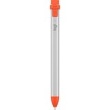 Logitech Crayon, Eingabestift silber/orange, für alle ab 2018 veröffentlichten iPads