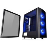 Thermaltake Versa J25 TG RGB, Tower-Gehäuse schwarz, Tempered Glass