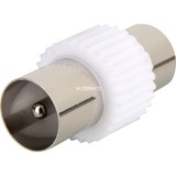 goobay Adapter Koaxial-Stecker auf Koaxial-Stecker 