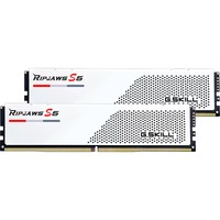 G.Skill DIMM 32 GB DDR5-6000 (2x 16 GB) Dual-Kit, Arbeitsspeicher weiß, F5-6000J3644F16GX2-RS5W, Ripjaws S5, INTEL XMP