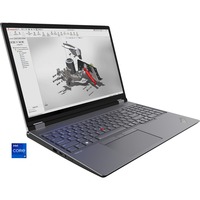 Lenovo ThinkPad P16 G2 (21FA005CGE), Notebook grau/schwarz, Windows 11 Pro 64-Bit, 40.6 cm (16 Zoll) & 165 Hz Display, 1 TB SSD